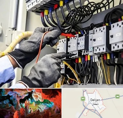 برقکار ساختمان در دلیجان