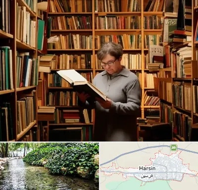 خریدار کتاب قدیمی و عتیقه در هرسین