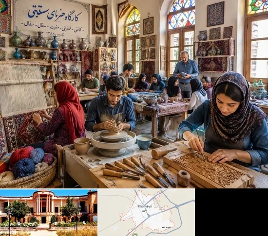 آموزشگاه صنایع دستی در خمین