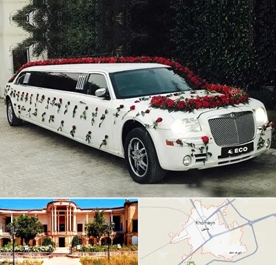 اجاره ماشین عروس لیموزین در خمین