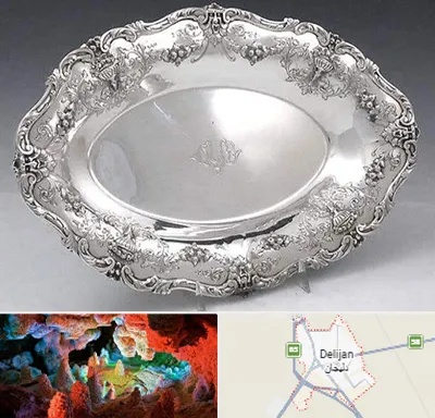 فروش ظروف نقره در دلیجان