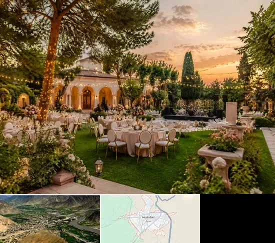 باغ ویلا برای مجالس در اسدآباد