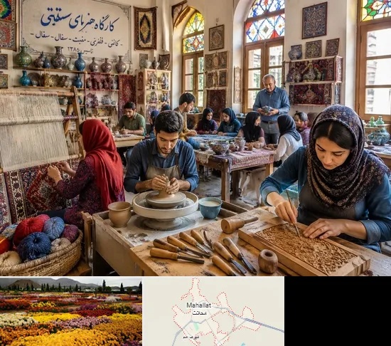 آموزشگاه صنایع دستی در محلات