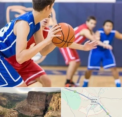 آموزشگاه بسکتبال در سرپل ذهاب