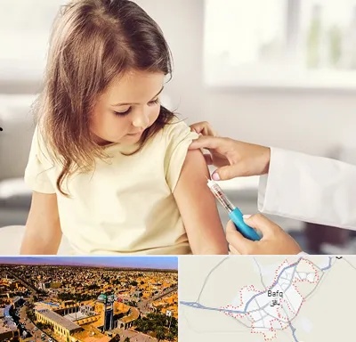 نمونه گیری خون نوزاد و اطفال در بافق
