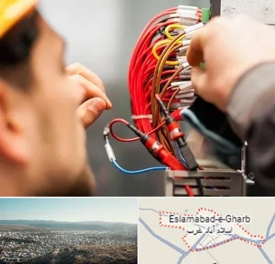سیم کشی تلفن در اسلام آباد غرب