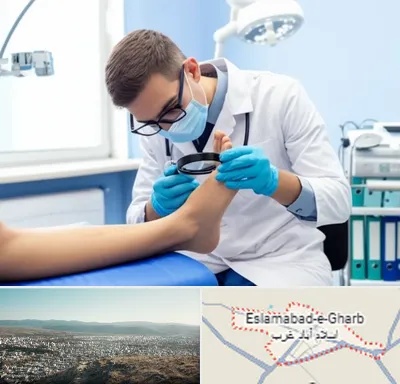 درمان زخم پای دیابتی در اسلام آباد غرب