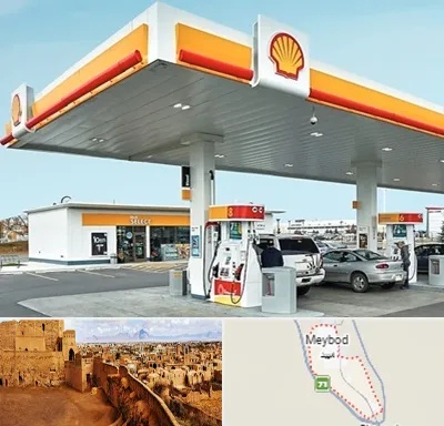 پمپ بنزین در میبد