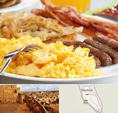 رستوران صبحانه در میبد