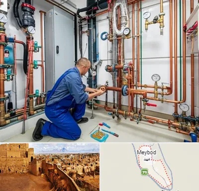 تاسیسات ساختمان در میبد