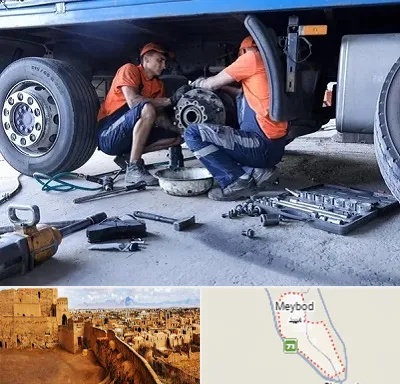تعمیرگاه ماشین سنگین در میبد