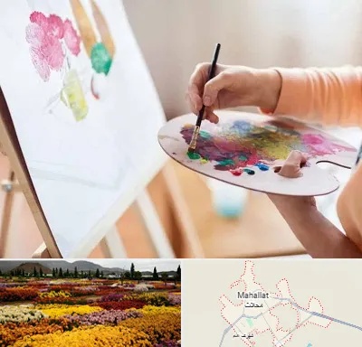 آموزشگاه نقاشی اکریلیک در محلات