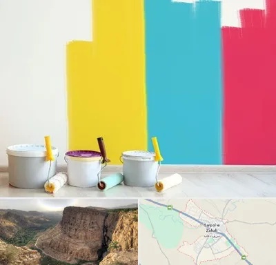 فروش رنگ اکلیریک در سرپل ذهاب