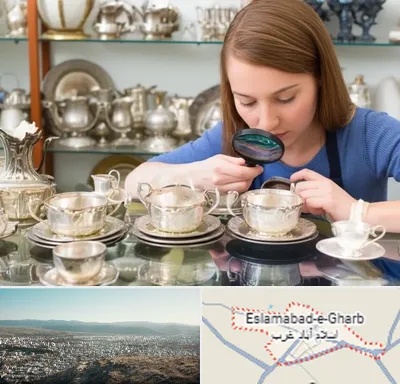 خریدار ظروف نقره در اسلام آباد غرب
