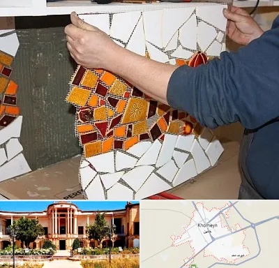 آموزشگاه کاشی شکسته در خمین