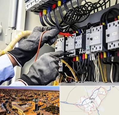 برقکار ساختمان در بافق