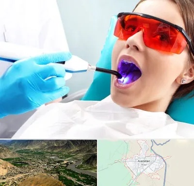 جراحی لثه با لیزر در اسدآباد
