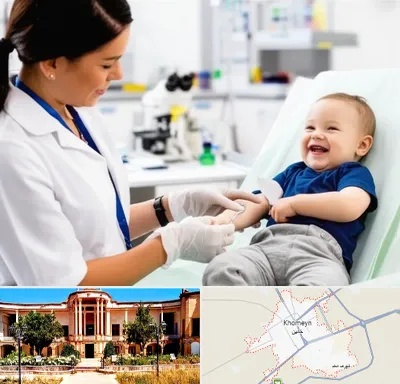 آزمایشگاه کودک و نوزاد در خمین