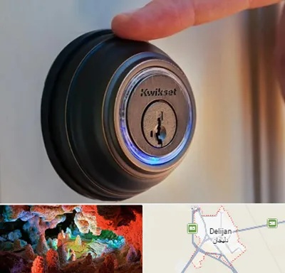 قفل فروشی در دلیجان