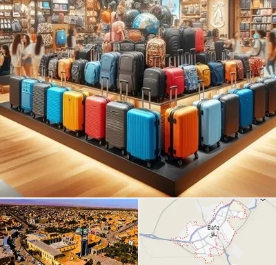 فروشگاه کیف و چمدان در بافق