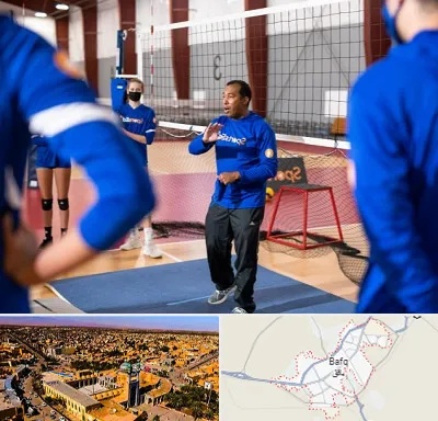 مربی والیبال در بافق