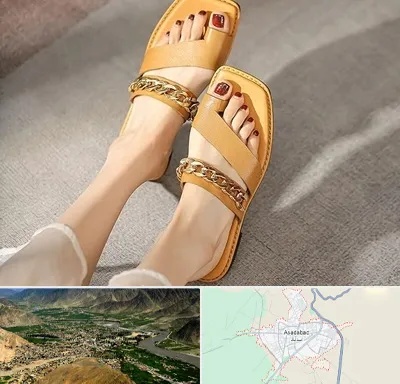 کفش صندل زنانه در اسدآباد
