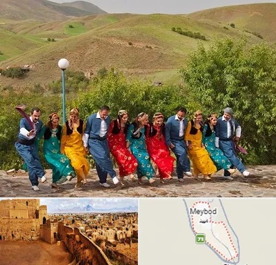 کلاس رقص کردی در میبد
