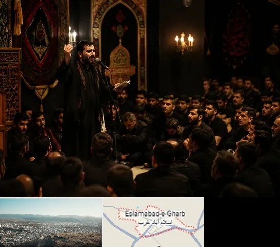 مداح در اسلام آباد غرب