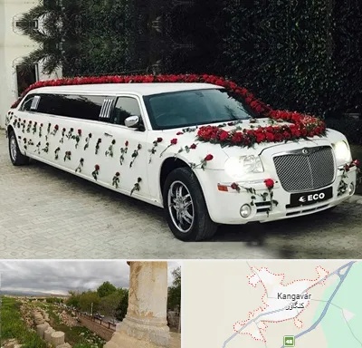 اجاره ماشین عروس لیموزین در کنگاور