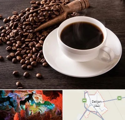 فروشگاه لوازم قهوه در دلیجان