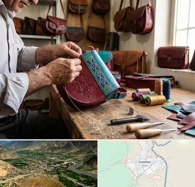 تولیدی کیف سنتی در اسدآباد