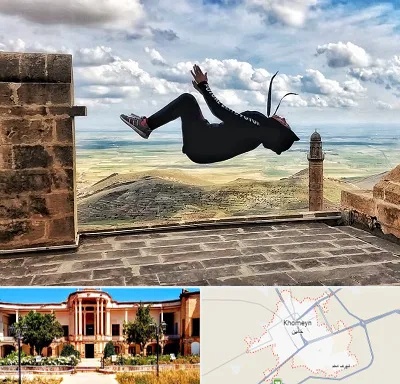 باشگاه پارکور بانوان در خمین