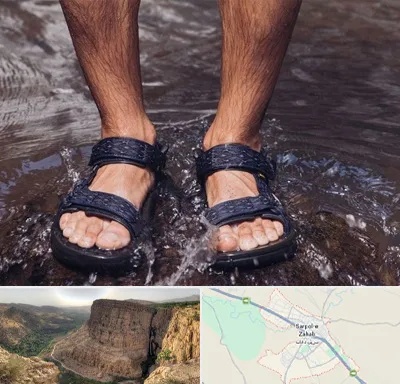 کفش صندل مردانه در سرپل ذهاب