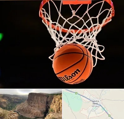 مربی بسکتبال در سرپل ذهاب