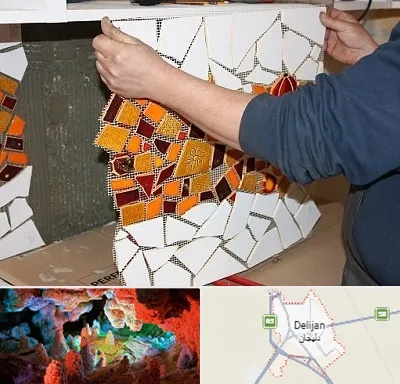 آموزشگاه کاشی شکسته در دلیجان