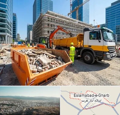 حمل نخاله ساختمانی در اسلام آباد غرب