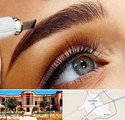 آموزش فیبروز ابرو در خمین