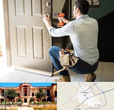 تعمیر درب ضد سرقت در خمین