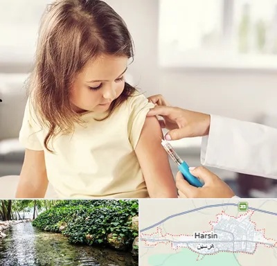 نمونه گیری خون نوزاد و اطفال در هرسین