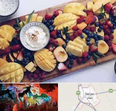 کلاس میوه آرایی در دلیجان