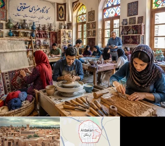 آموزشگاه صنایع دستی در اردکان