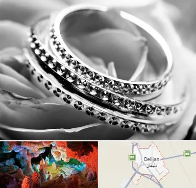 فروشگاه نقره در دلیجان