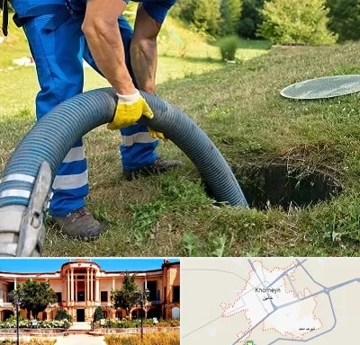 لوله کشی فاضلاب در خمین