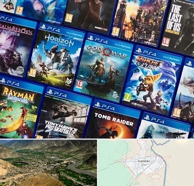 نصب بازی پلی استیشن PS4 در اسدآباد