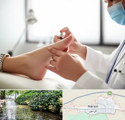 متخصص زخم دیابت در هرسین