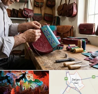 تولیدی کیف سنتی در دلیجان