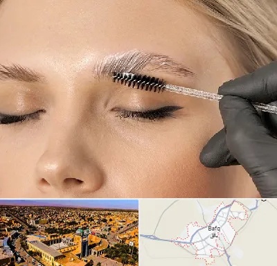 آموزش لیفت و لمینت مژه و ابرو در بافق