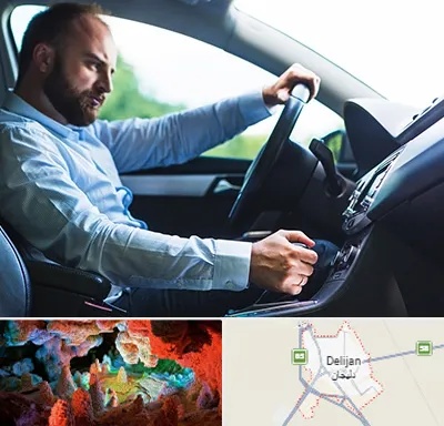 آموزش رانندگی پایه یک در دلیجان