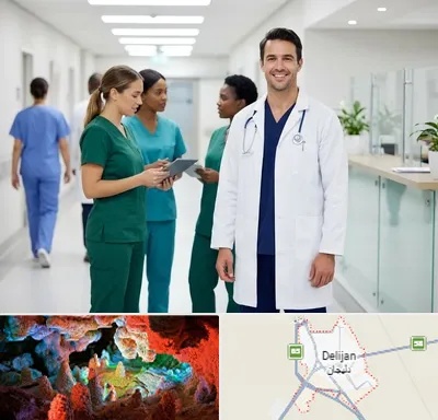 روپوش و اسکراب پزشکی در دلیجان