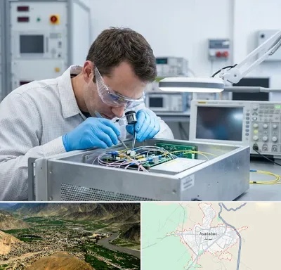 تعمیر سورس دستگاه لیزر فایبر در اسدآباد
